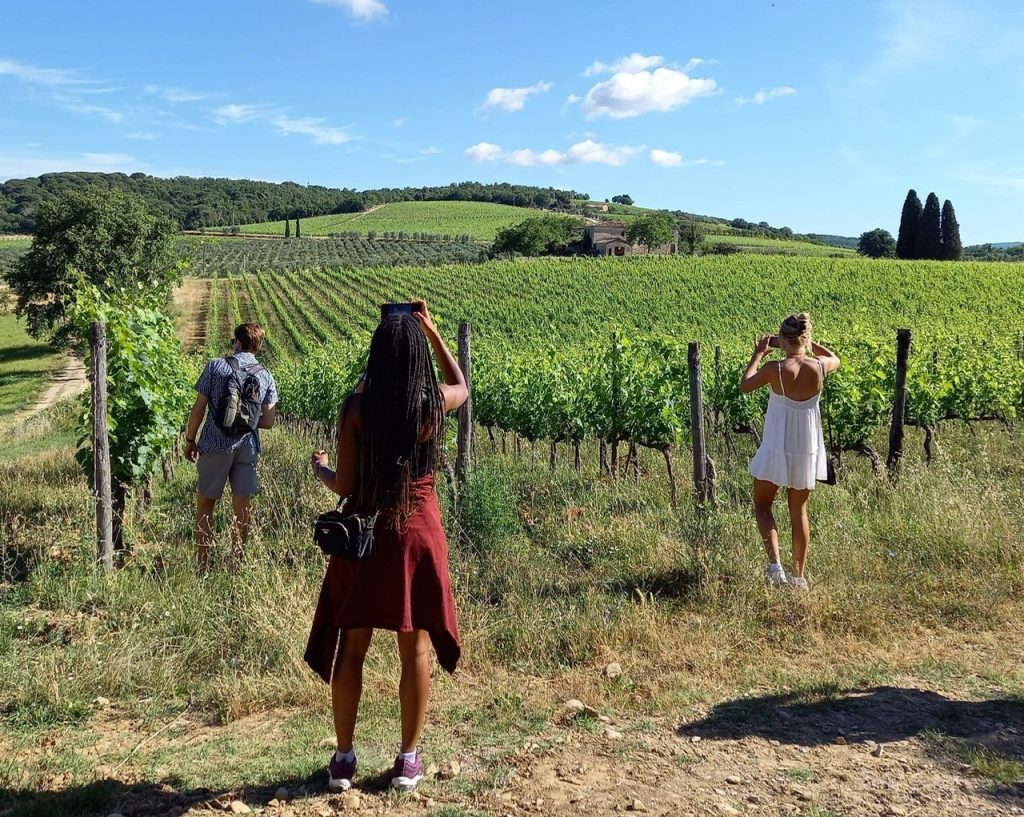 students in Italy