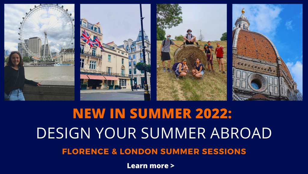 New in 2022, design your summer in Florence and London