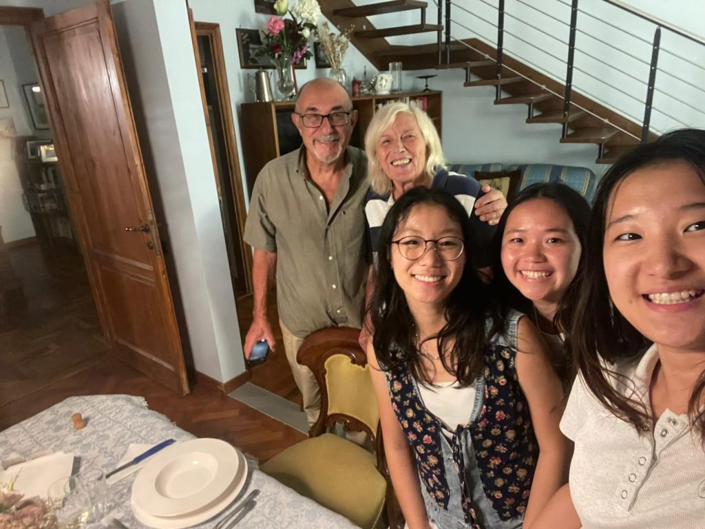 florence host family